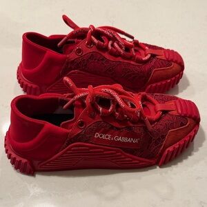 Dolce & Gabbana women Red Sneakers